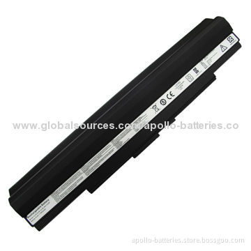 12 Cells 14.8V 6,600mAh Laptop Battery for ASUS/U30/U33/U35/U43/U45/U53/UL30/UL50/UL80 Series